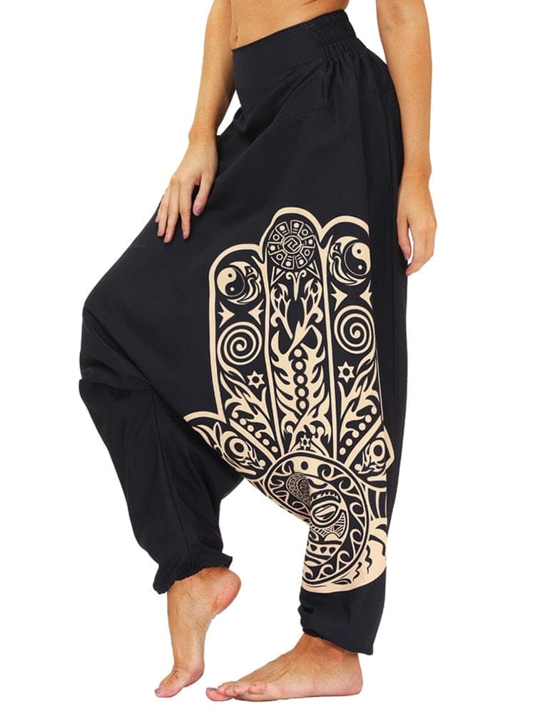 Baggy Boho Harem Pants DYLINOSHOP