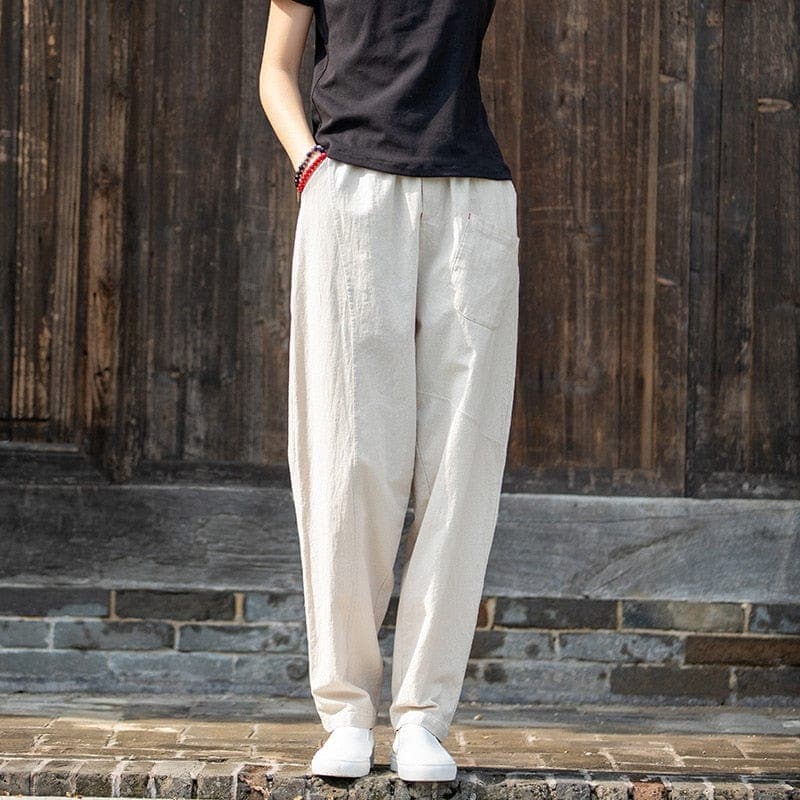 Casual Zen Cotton Linen Pants  | Zen dylinoshop