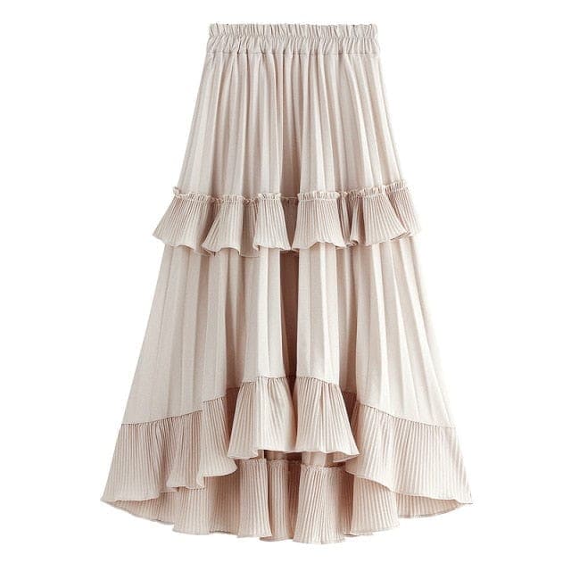 Summer Quest Boho Ruffled Skirt Buddha Trends