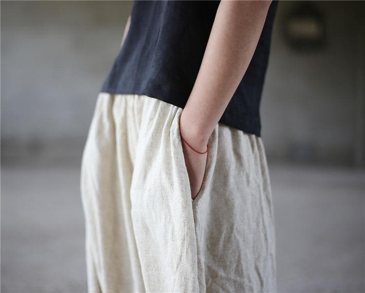 Flowy & Free Linen Palazzo Pants  | Zen dylinoshop