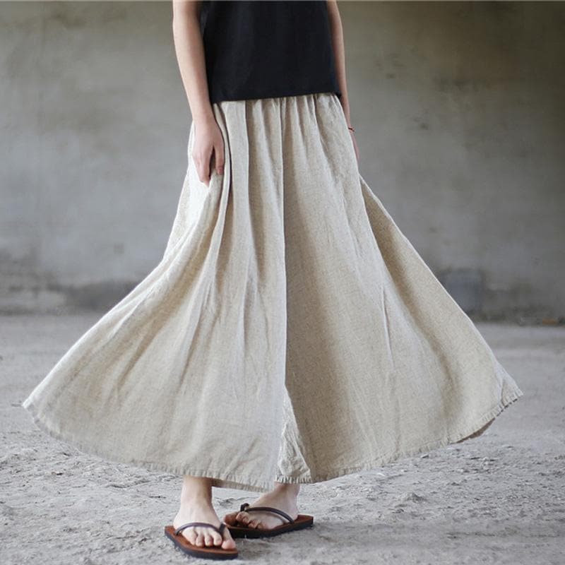 Flowy & Free Linen Palazzo Pants  | Zen dylinoshop