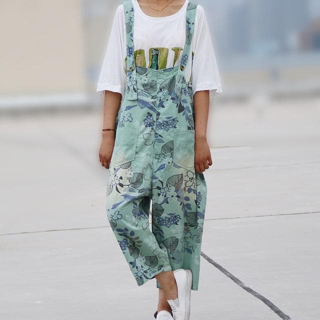 Sweet Hum Loose Denim Overall Buddha Trends