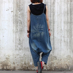 Tribal Pockets Plus Size Denim Overall Buddha Trends