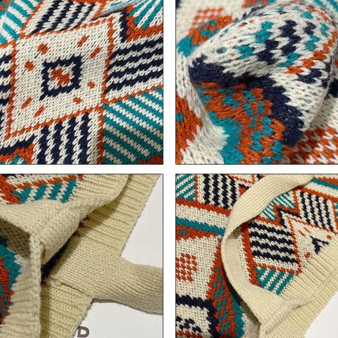 Aztec Soft Crochet Shoulder Bags DYLINOSHOP