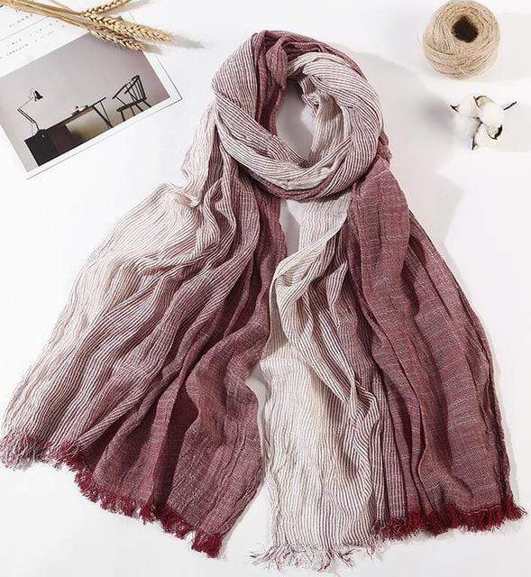 100% Cotton Large Literature Scarves dylinoshop