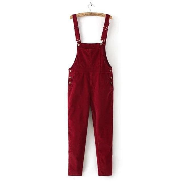 Corduroy 90s Overalls dylinoshop