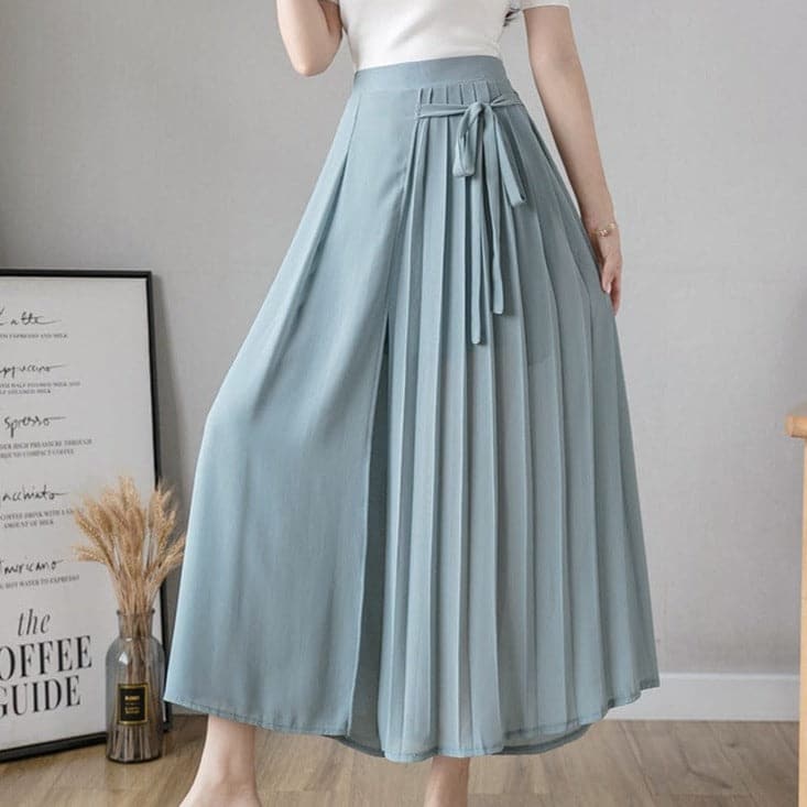 Venise Pleated Skirt Pants Buddha Trends