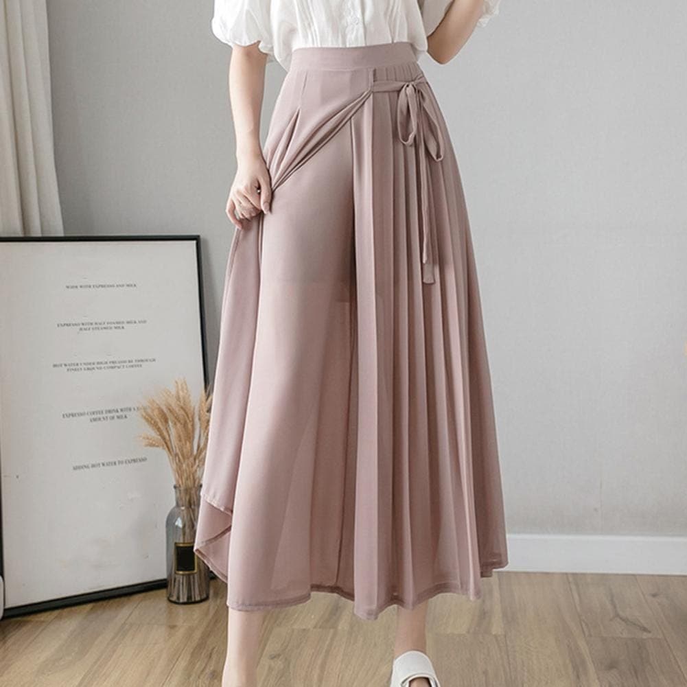 Venise Pleated Skirt Pants Buddha Trends