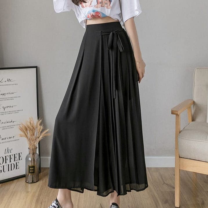 Venise Pleated Skirt Pants Buddha Trends