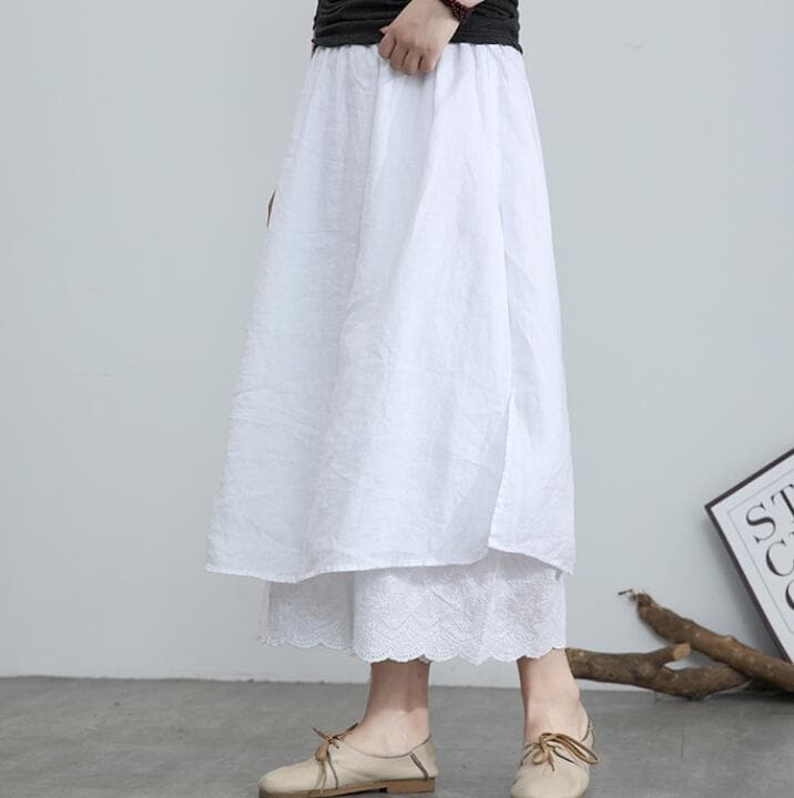 Split Side Palazzo Skirt Pants | Zen Buddha Trends