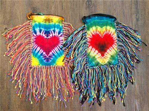 Handmade Tie Dye Hippie Bag dylinoshop