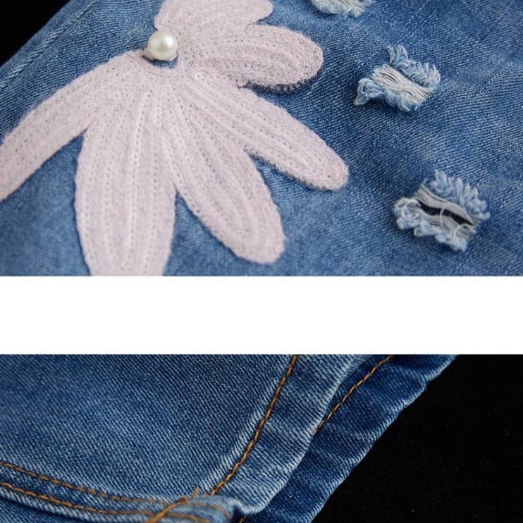 Flower Power Hipster Jeans dylinoshop