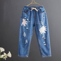 Flower Power Hipster Jeans dylinoshop