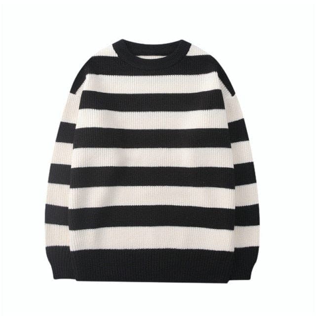 Striped Cotton Sweater Buddha Trends