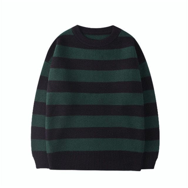 Striped Cotton Sweater Buddha Trends