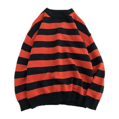 Striped Cotton Sweater Buddha Trends