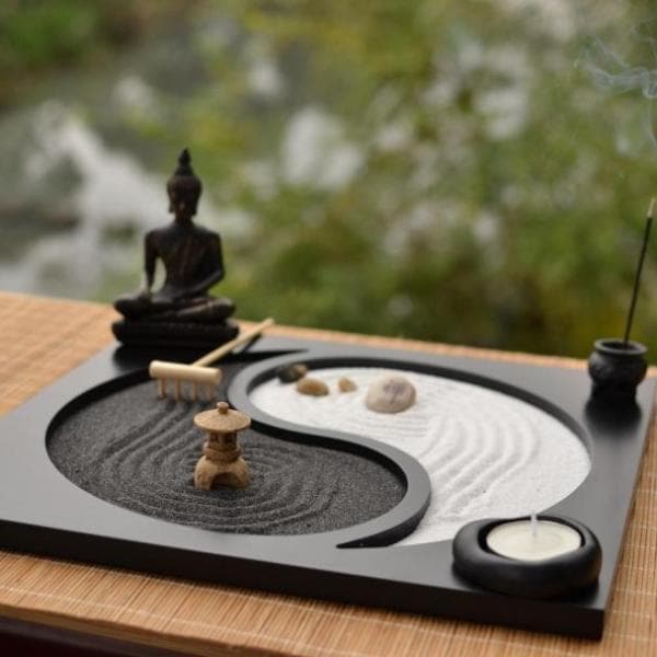 Yin Yang Buddha Deluxe Zen Garden Buddha Trends