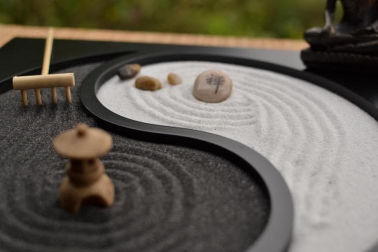 Yin Yang Buddha Deluxe Zen Garden Buddha Trends