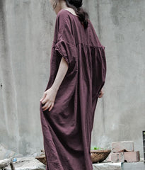 Zen Days Linen Maxi Dress Buddha Trends