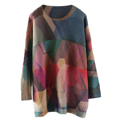 Amy Colourful Sweater Buddhatrends