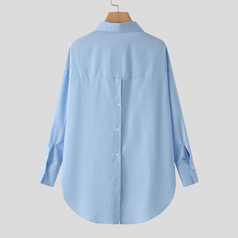 As Above Button Up Oversized Shirt Buddhatrends