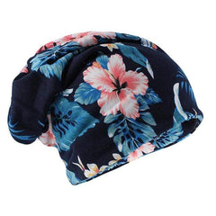 Aloha Floral Beanie Hat Buddhatrends