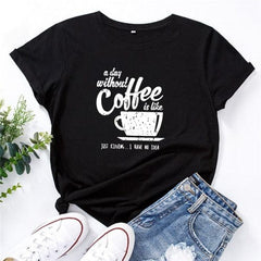 Coffee Lover Graphic Tee Buddhatrends