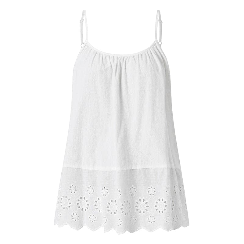 Gabby Loose Spaghetti Strap Top Buddhatrends