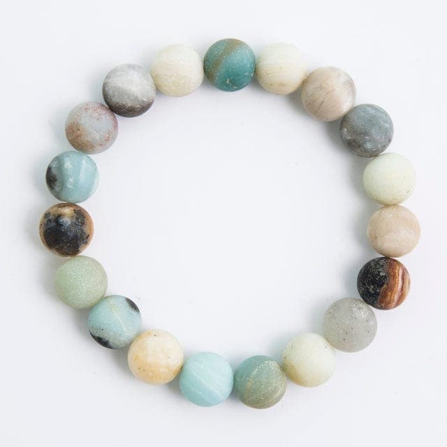 Matte Amazonite 108 Mala Beads Set Buddhatrends