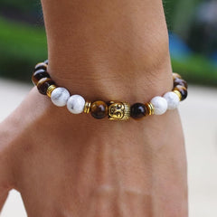 Tiger Eye Buddha Bracelet Buddhatrends