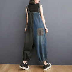 Graffiti Denim Overall Buddhatrends