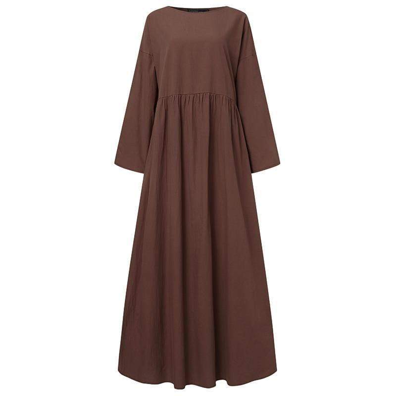 Mia Oversized Pleated Dress Buddhatrends