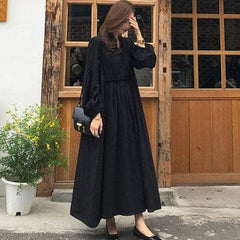 Emma Oversized Pleated Blouse Dress Buddhatrends