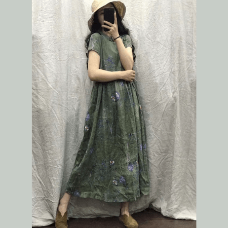 Kira Floral Chinese Dress Buddhatrends