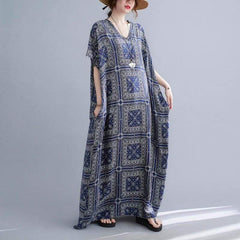 Aryanna Tribal Kaftan Dress Buddhatrends