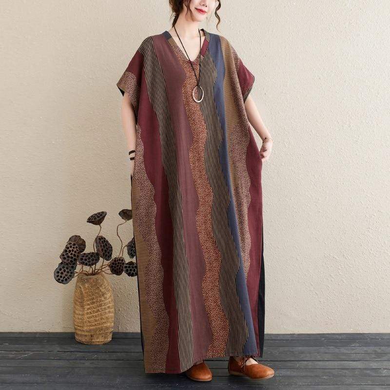 Hakuna Matata Kaftan Dress Buddhatrends