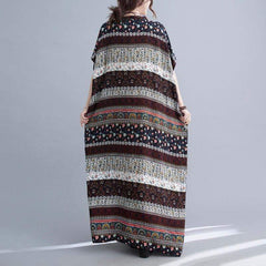 Traveling Gypsy Tribal Kaftan Dress Buddhatrends