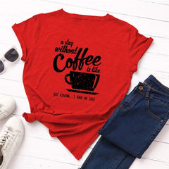 Coffee Lover Graphic Tee Buddhatrends