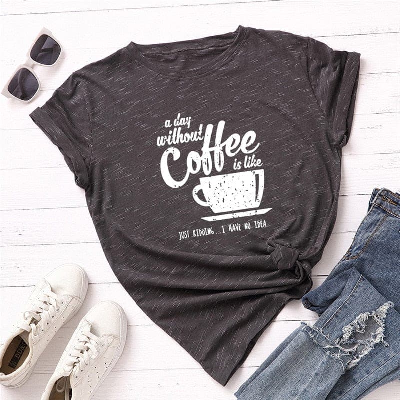 Coffee Lover Graphic Tee Buddhatrends