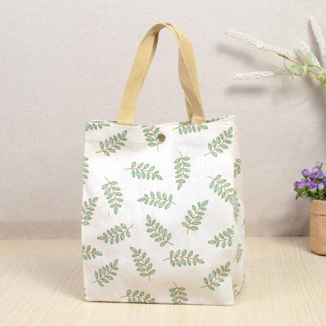 Funky Printed Canvas Shopper Tote Buddhatrends