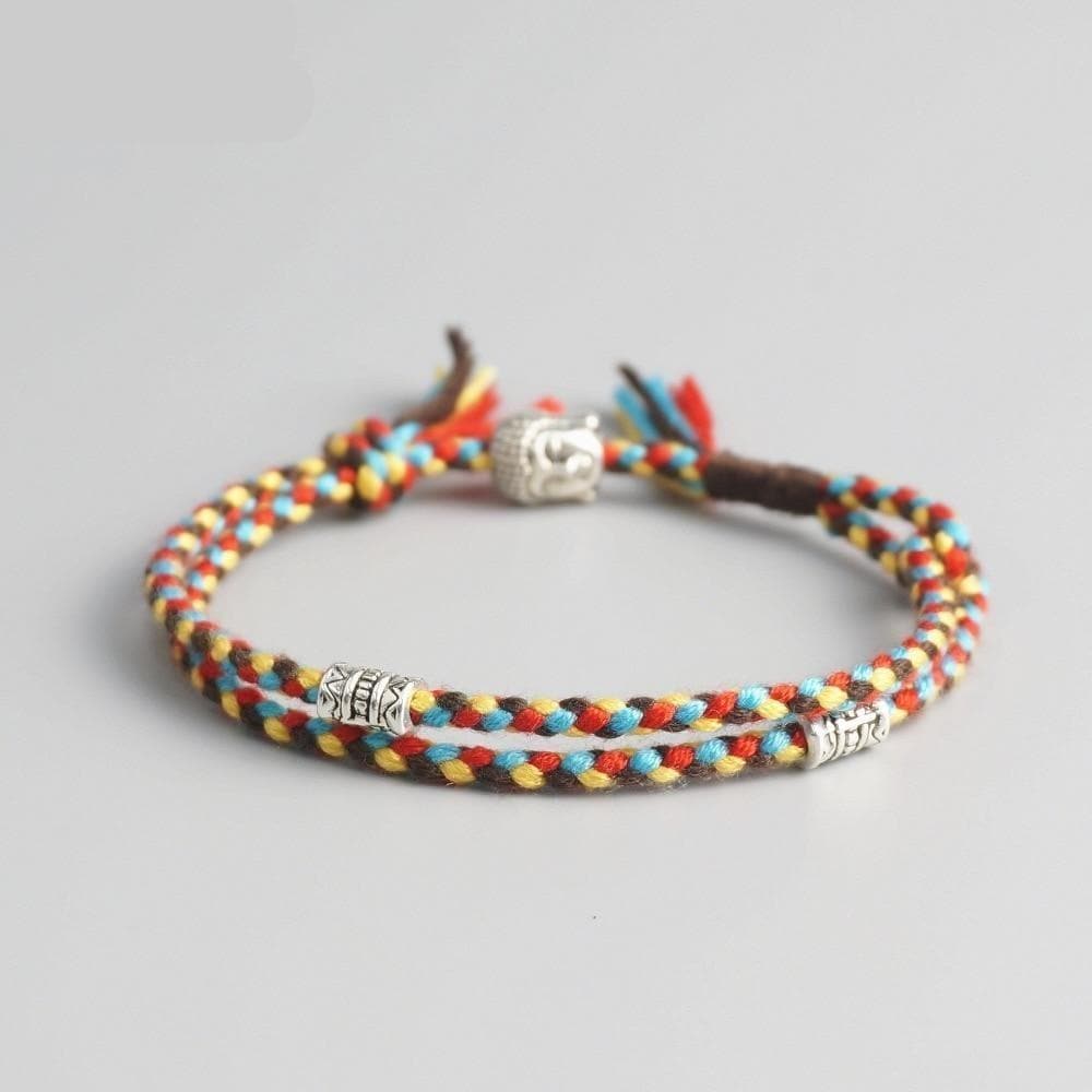 Tibetan Buddha Rope Bracelet Buddhatrends