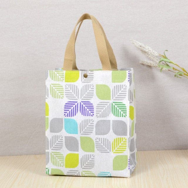 Funky Printed Canvas Shopper Tote Buddhatrends