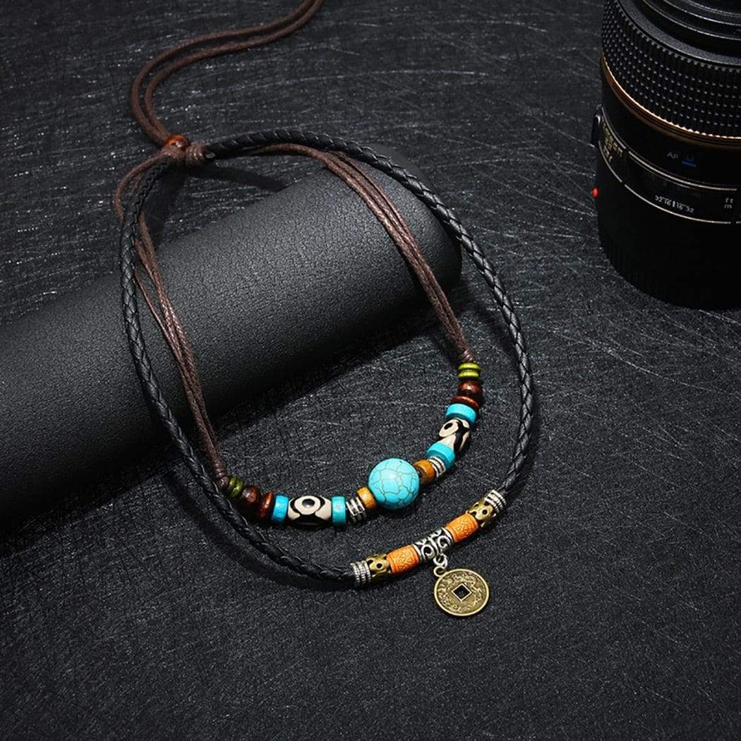 Tribal Multi-Layer Necklace Buddhatrends