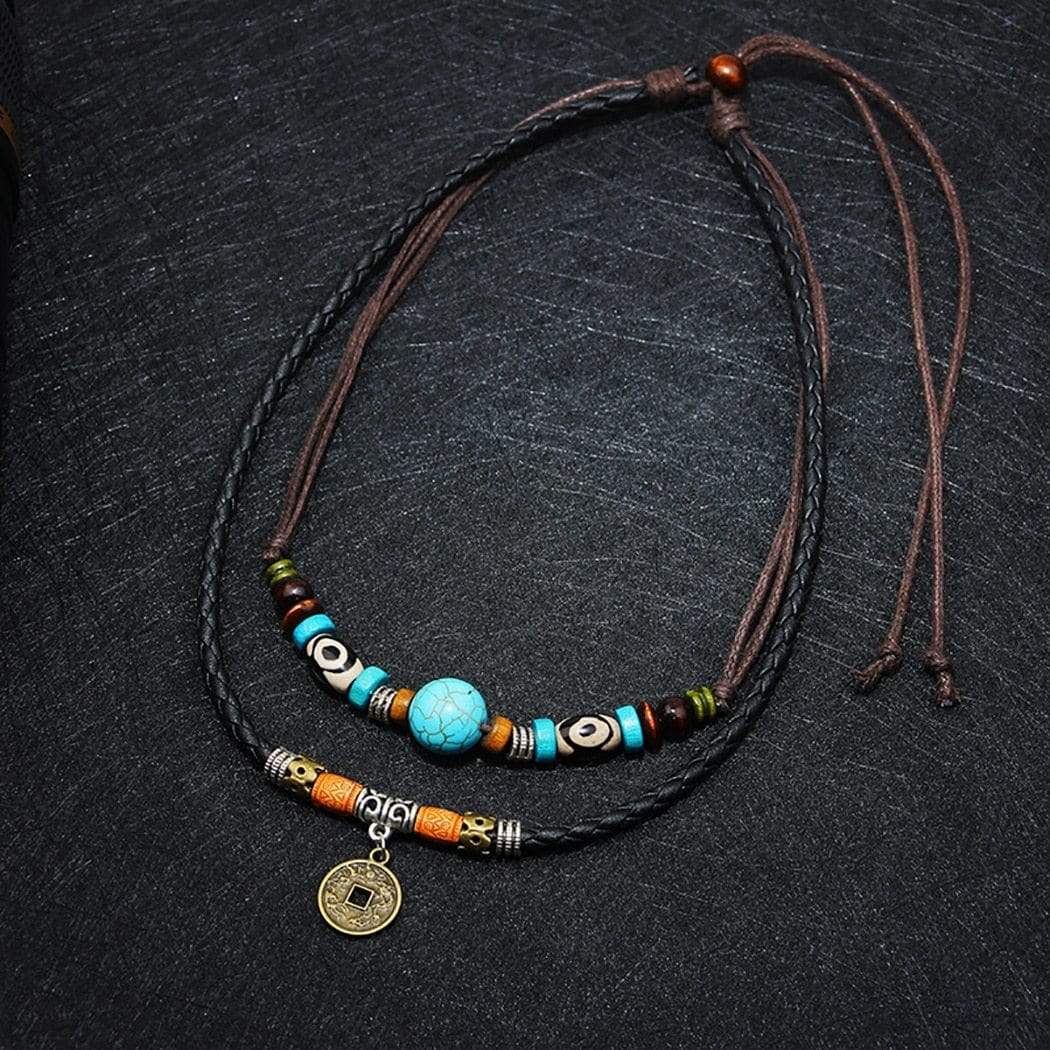 Tribal Multi-Layer Necklace Buddhatrends