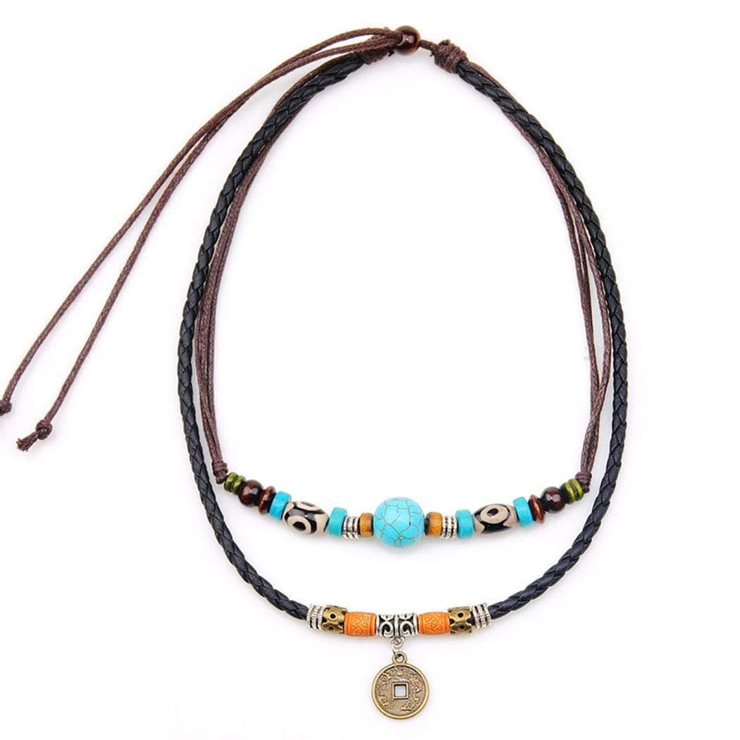 Tribal Multi-Layer Necklace Buddhatrends