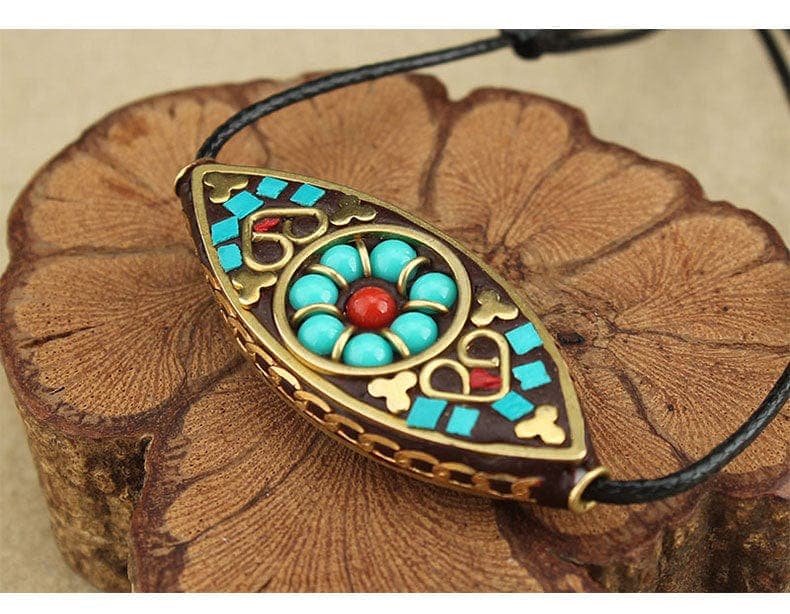 Nepal Eye Pendant Necklace Buddhatrends