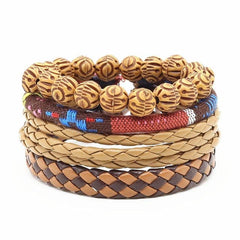 Nyishi Tribe Multi Layer Bracelet Set Buddhatrends