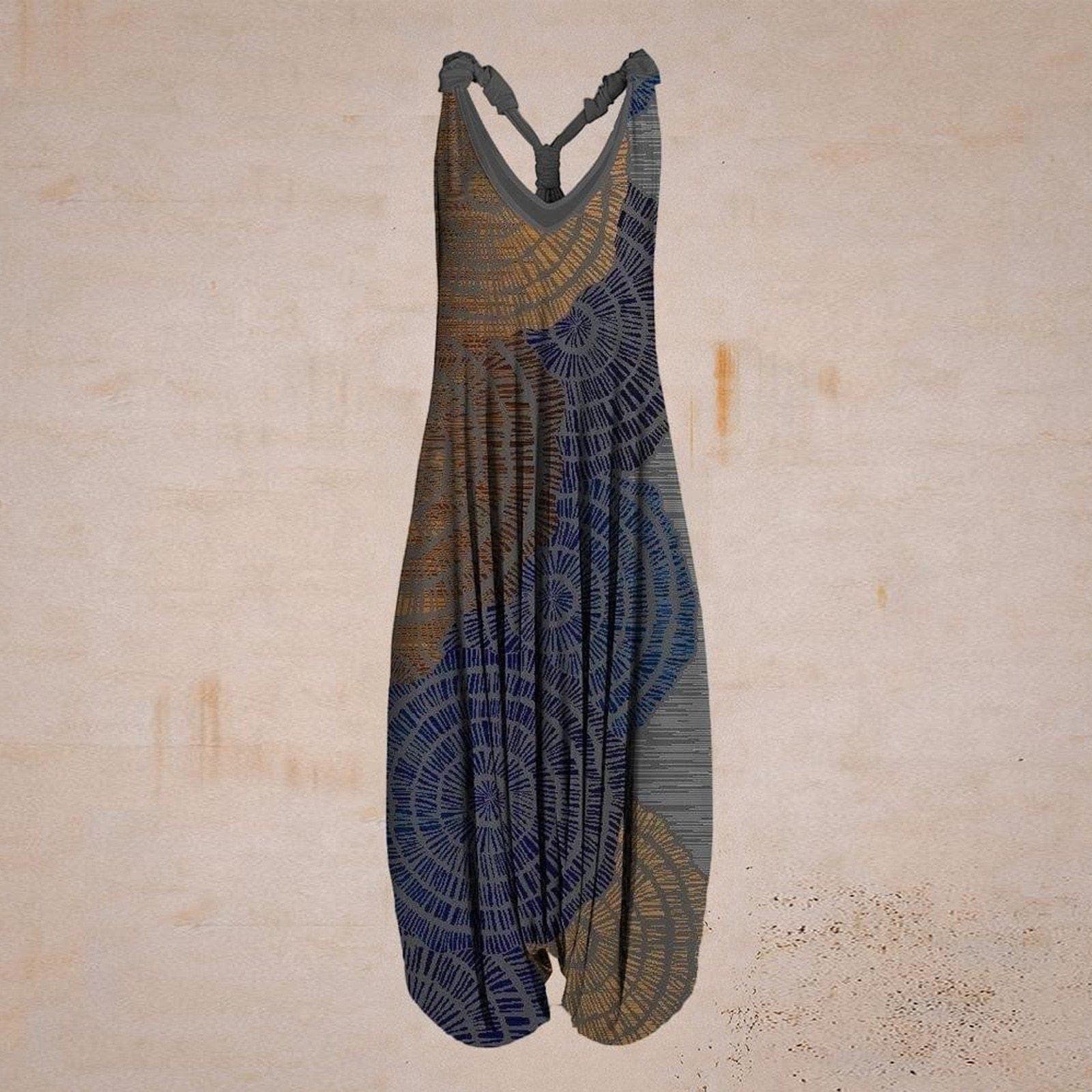 Indigo Soul Wide Leg Overalls Buddhatrends