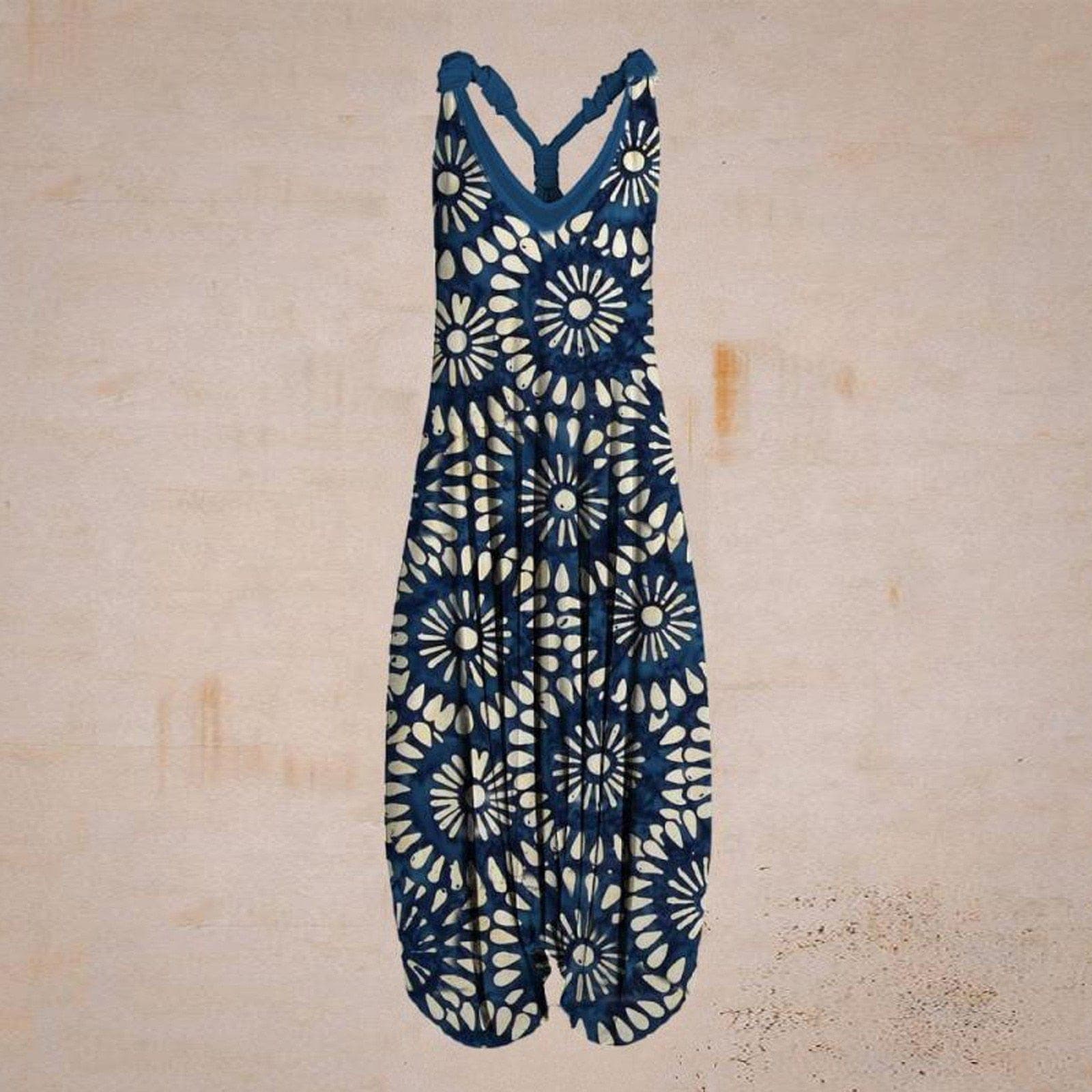 Indigo Soul Wide Leg Overalls Buddhatrends