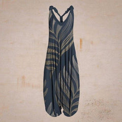 Indigo Soul Wide Leg Overalls Buddhatrends